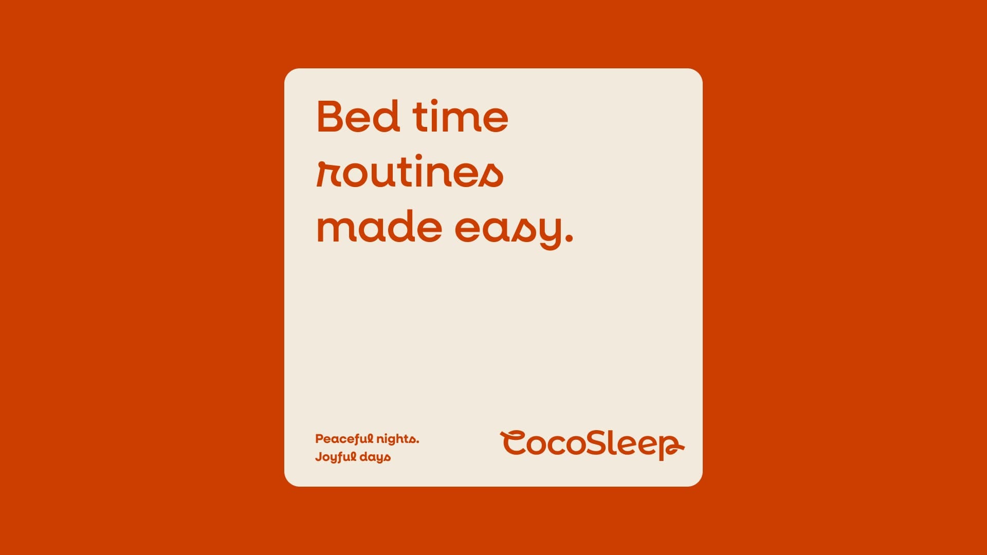 Cocosleep packaging detail